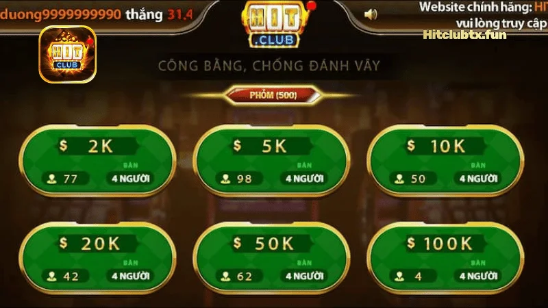 Các Thuật Ngữ Quan Trọng Trong Phỏm Hit Club